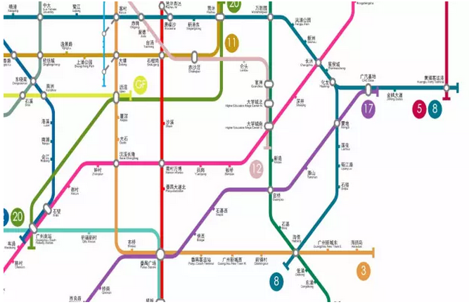 2025年的广州地铁